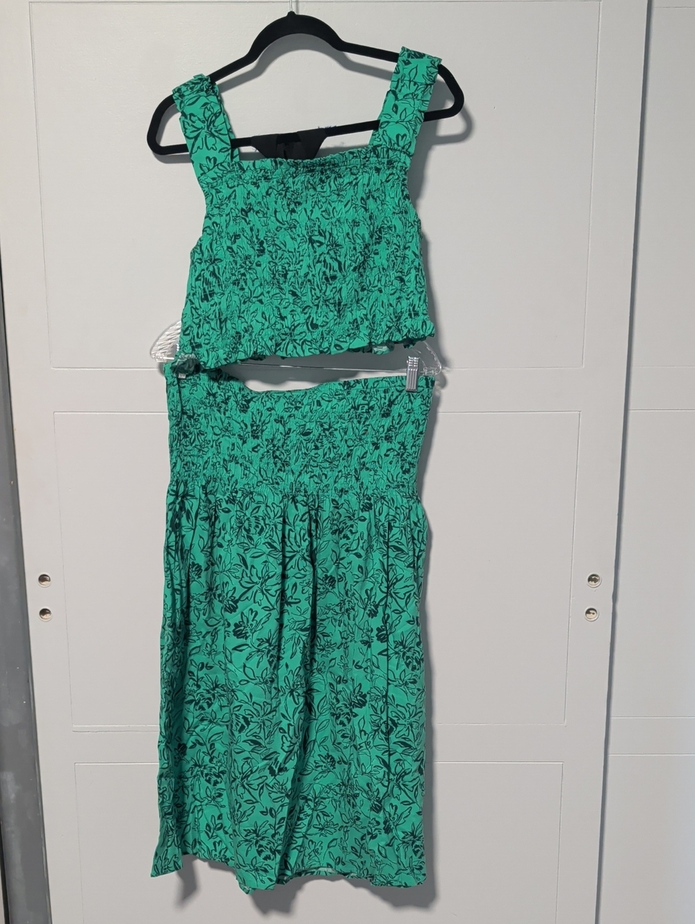 Isabel Floral Smocked 2-Piece Dress Set